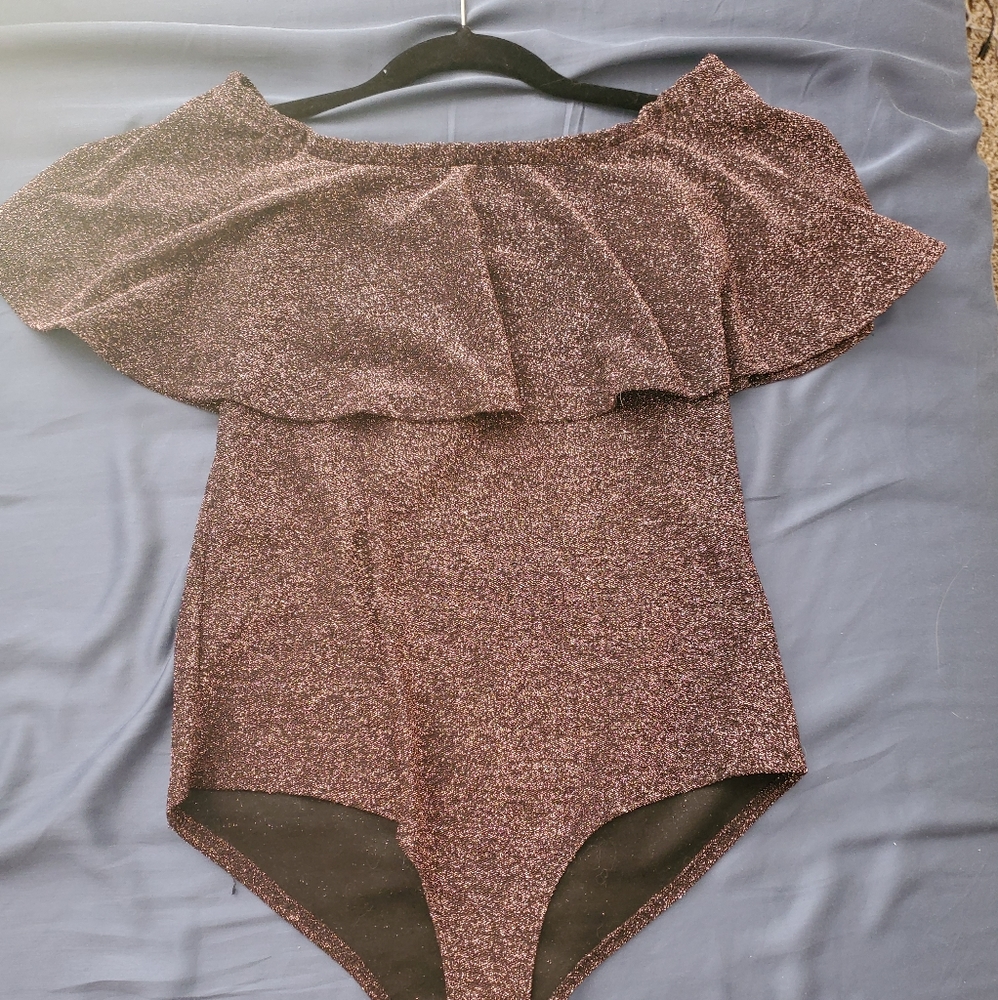 Off the shoulder bodysuit